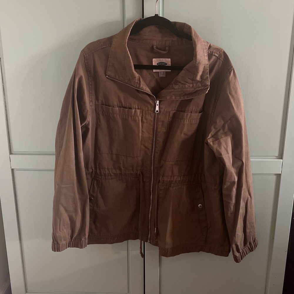 Mid-length army jacket